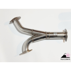 ROWEN Premium 01S Catback exhaust for WRX / STi VAB 2015+ Stainless with burnt titanium tips