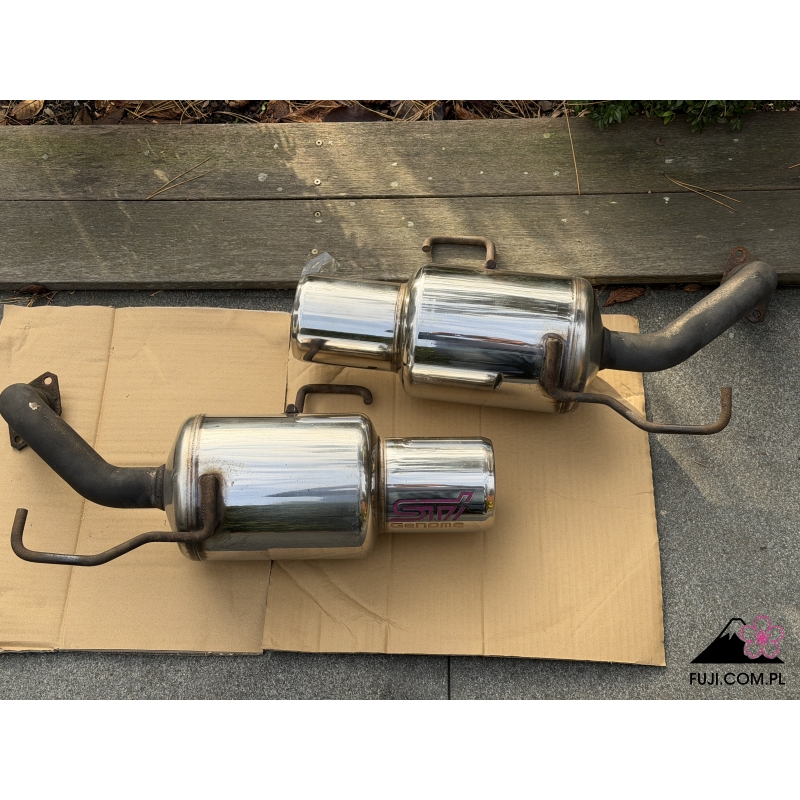 Tłumiki końcowe GeNOME STi do Legacy IV BL/BP