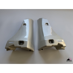 dokładki zderzaka tył Legacy BM Sedan biała perła